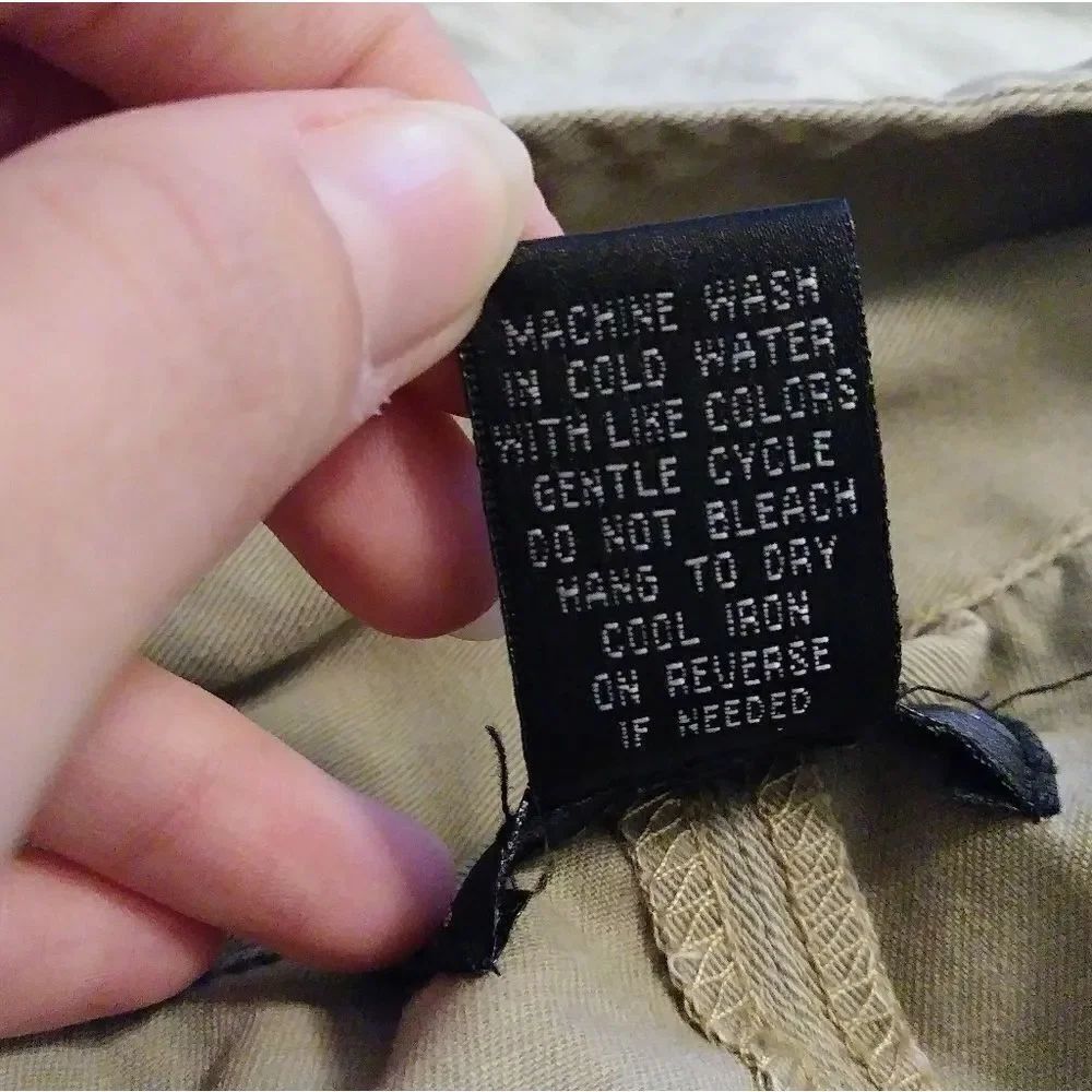 Red Snap Tan Zip Up Field Utility Jacket - Picture 5 of 5